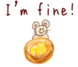 Cute(Kawaii) animals 2(English) sticker #6628782