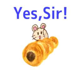 Cute(Kawaii) animals 2(English) sticker #6628784