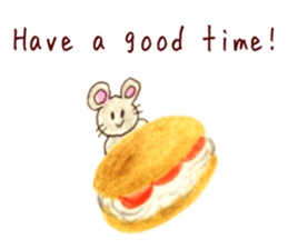 Cute(Kawaii) animals 2(English) sticker #6628788