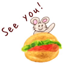 Cute(Kawaii) animals 2(English) sticker #6628789