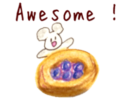 Cute(Kawaii) animals 2(English) sticker #6628799