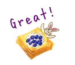 Cute(Kawaii) animals 2(English) sticker #6628801