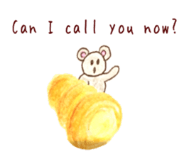 Cute(Kawaii) animals 2(English) sticker #6628806