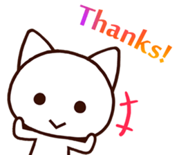 Lovely cat! sticker #6628889