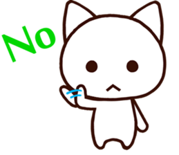 Lovely cat! sticker #6628890