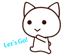 Lovely cat! sticker #6628895