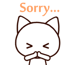 Lovely cat! sticker #6628901