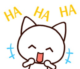 Lovely cat! sticker #6628911