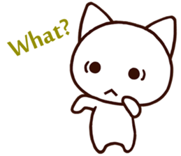 Lovely cat! sticker #6628916