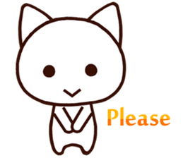 Lovely cat! sticker #6628922