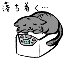 The fat cat `Debusuko` sticker #6629507