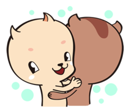 Juice cat love you! sticker #6630142