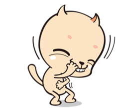 Juice cat love you! sticker #6630144