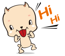 Juice cat love you! sticker #6630151