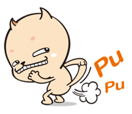 Juice cat love you! sticker #6630152