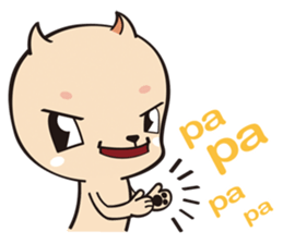 Juice cat love you! sticker #6630155