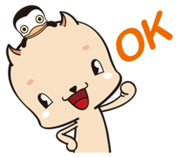 Juice cat love you! sticker #6630156