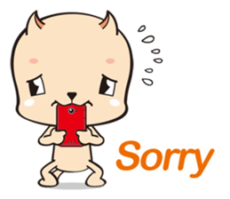 Juice cat love you! sticker #6630158