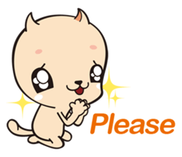 Juice cat love you! sticker #6630159