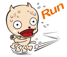 Juice cat love you! sticker #6630165