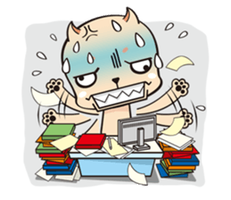 Juice cat love you! sticker #6630169