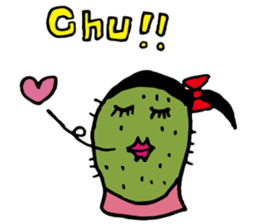 Cactus "Pancho" and his funny friends sticker #6630179