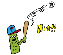 Cactus "Pancho" and his funny friends sticker #6630195