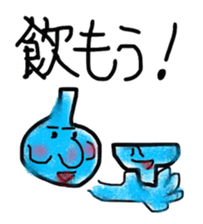 Hyakki-yako sticker of kushimarl sticker #6630372
