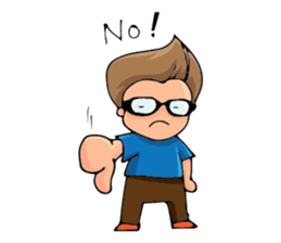 Rick the Geek sticker #6630575