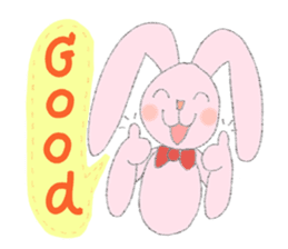 Happy Time with Little Tum & Tony Rabbit sticker #6631384
