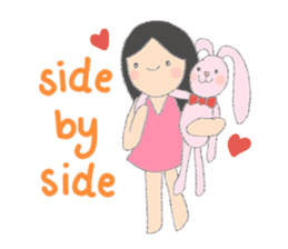 Happy Time with Little Tum & Tony Rabbit sticker #6631399