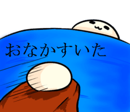 Bean jam bun stamp of Mr. FA and Mr. CHA sticker #6631991