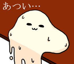 Bean jam bun stamp of Mr. FA and Mr. CHA sticker #6631994