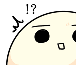 Bean jam bun stamp of Mr. FA and Mr. CHA sticker #6632004