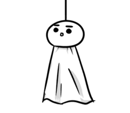 Bean jam bun stamp of Mr. FA and Mr. CHA sticker #6632009