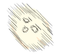 Bean jam bun stamp of Mr. FA and Mr. CHA sticker #6632011