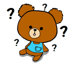 Daily life's sticker of a bear sticker #6632393