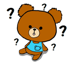 Daily life's sticker of a bear sticker #6632393