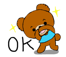 Daily life's sticker of a bear sticker #6632394