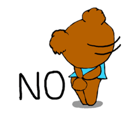 Daily life's sticker of a bear sticker #6632395