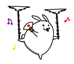 Fidgety rabbit2 sticker #6632536