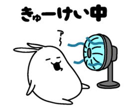 Fidgety rabbit2 sticker #6632539