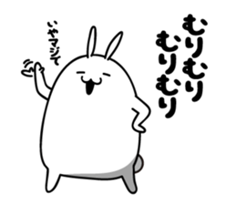 Fidgety rabbit2 sticker #6632565