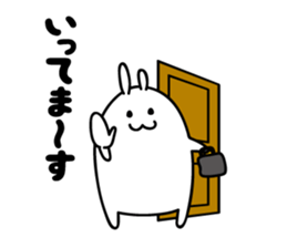 Fidgety rabbit2 sticker #6632573