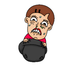 Crazy Sam sticker #6632969