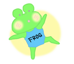 FROG GIRL 'EIKO' sticker #6633107