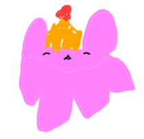 Scribbling rabbit Miki sticker #6633604