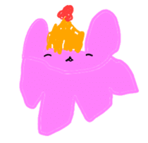 Scribbling rabbit Miki sticker #6633604