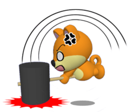 Shiba dog of Wakayama valve sticker #6633761