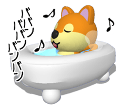 Shiba dog of Wakayama valve sticker #6633766